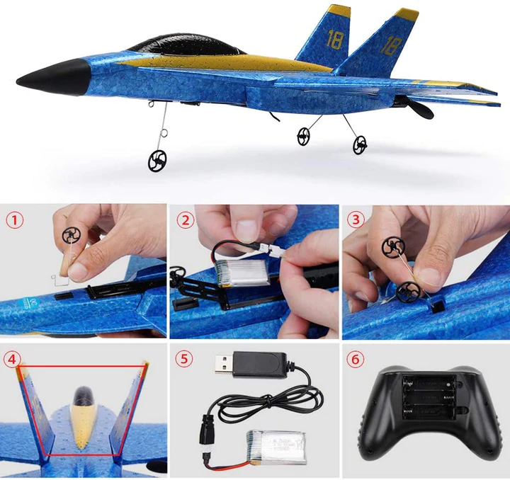 RC Fighter Plane (60 OFF TODAY!) The Paradigm Store