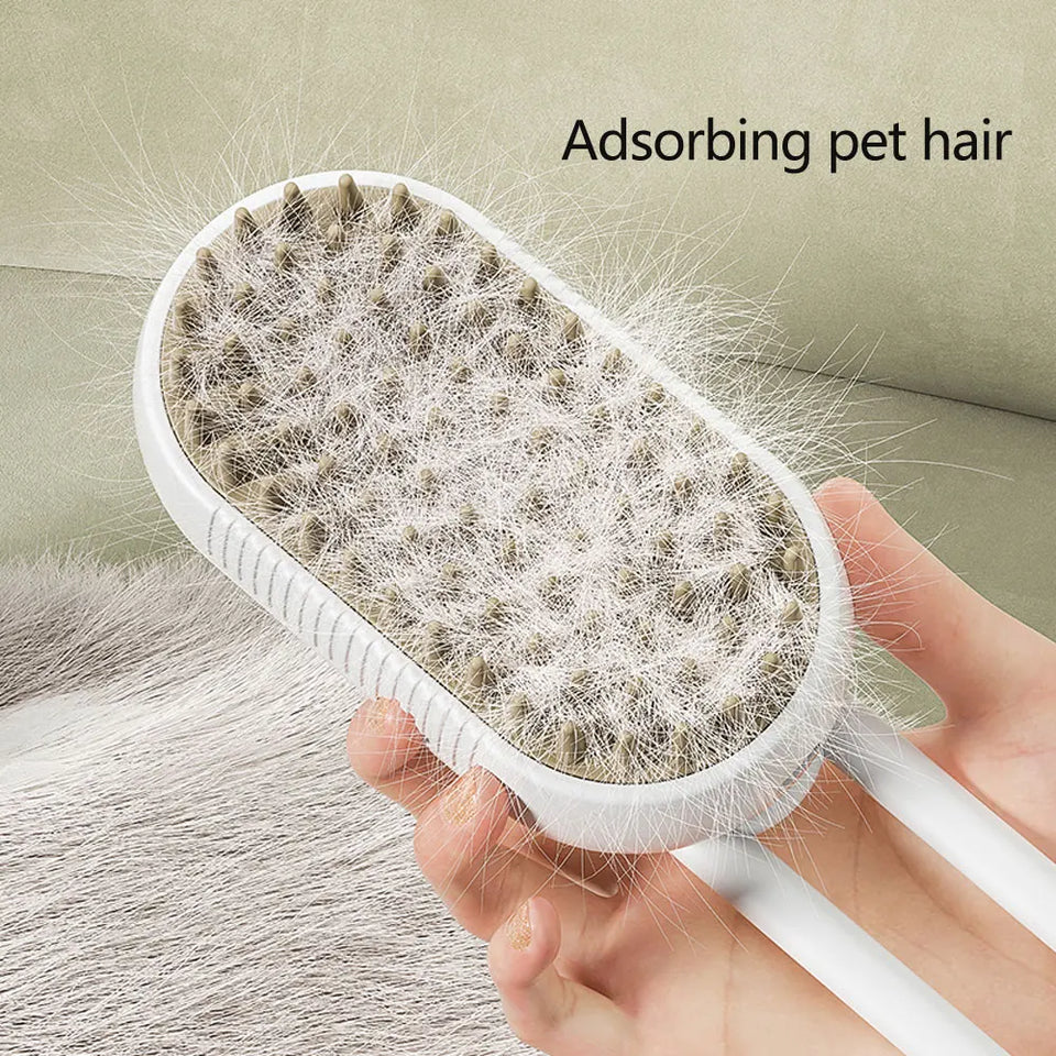 3 in 1 Pet Steamy Massage Spa Brush  (60% OFF TODAY!)