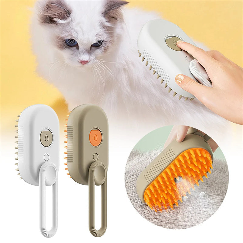 3 in 1 Pet Steamy Massage Spa Brush  (60% OFF TODAY!)