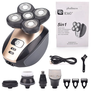 5 In 1 Multifunctional 4D Electric Shaver (60% OFF TODAY!)