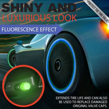 Universal Fluorescent Car Tire Valve Caps (4PCS) - 60% OFF TODAY!