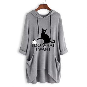 I DO WHAT I WANT Cat Ear Hoodie (60% OFF TODAY!)