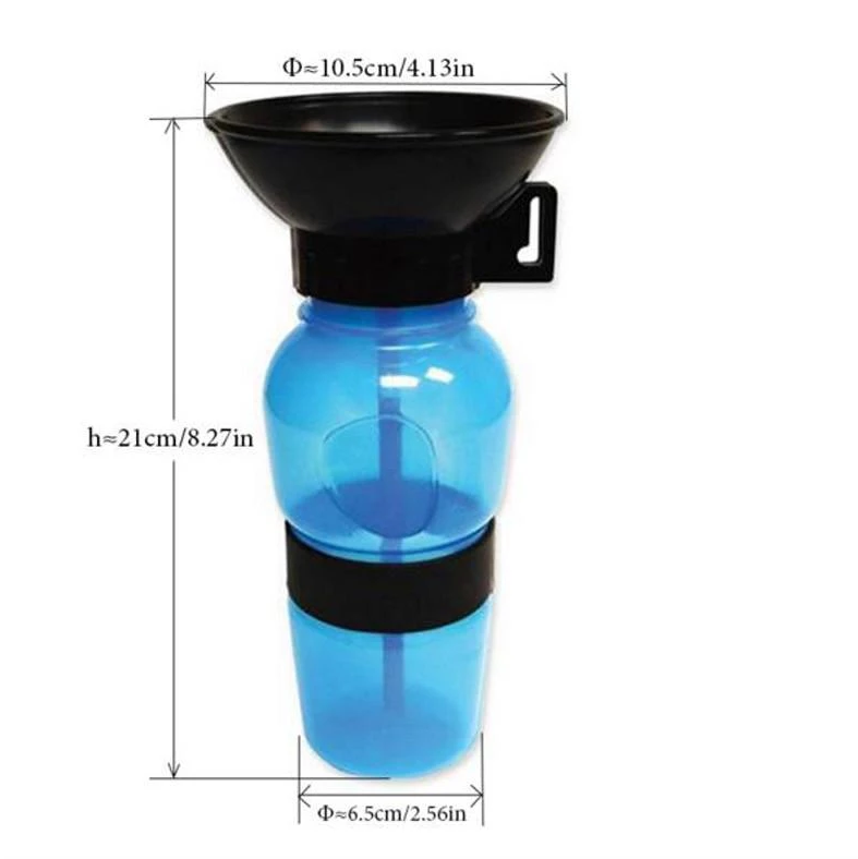 Portable Dog Travel Water Bowl Bottle (60% OFF TODAY!)