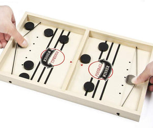 WOODEN  TABLE HOCKEY GAME (60% OFF TODAY!)