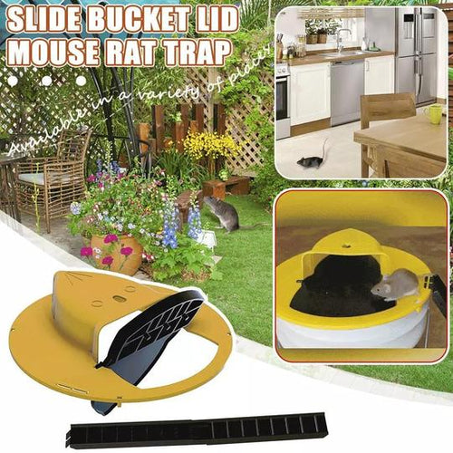 Flip N Slide Bucket Lid Mouse Trap (60% OFF TODAY!)