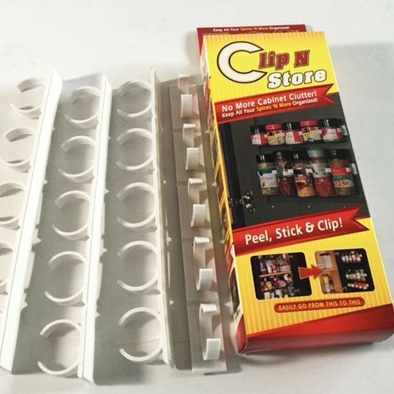 4PCS/SET 20 Cabinet Clip N Store