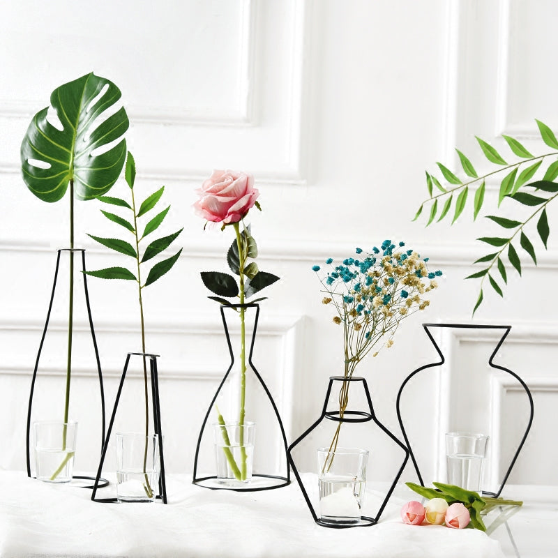 Nordic Iron Vases for Plants