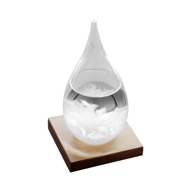 Transparent Droplet Storm Glass