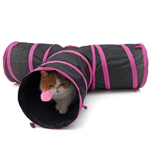 Collapsible Crinkle Cat Toy
