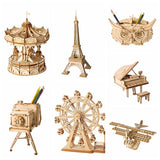 Wooden Miniature Figurine 3D