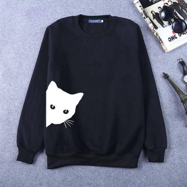 Cat Looking Sweatshirt (60% OFF TODAY!)