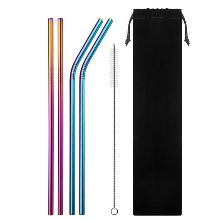 Reusable Stainless Steel Straws  (60% OFF TODAY!)