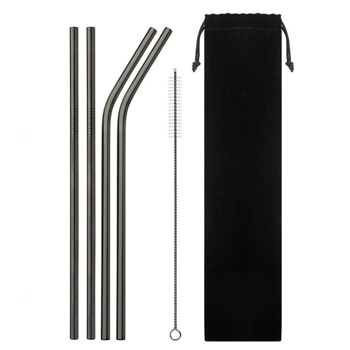 Reusable Stainless Steel Straws  (60% OFF TODAY!)