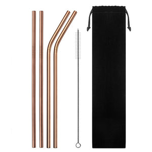 Reusable Stainless Steel Straws  (60% OFF TODAY!)