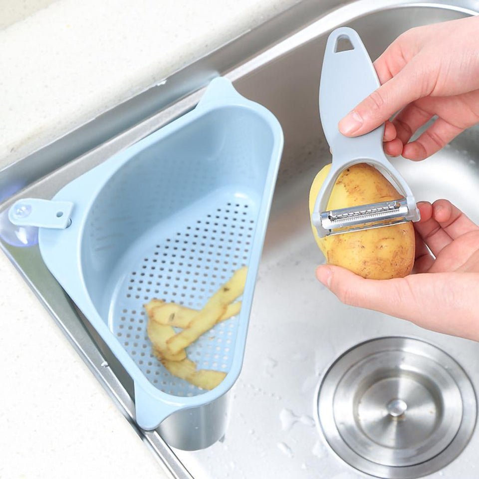 Super Practical Triangular Kitchen Sink Strainer (60% OFF TODAY!)